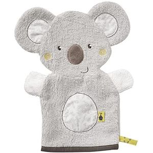 Fehn 064186 Koala washandje met diermotief voor vrolijk badplezier voor baby's en kinderen vanaf 0 maanden