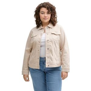 TOM TAILOR Jeansjack voor dames, 29517 - Zand Stone Beige, 46
