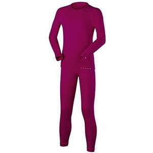 FALKE Maximum Warm K UW functioneel garen, sneldrogend, 1 stuk, basisluierset, uniseks, kinderen, roze (Berry 8284), 146-152