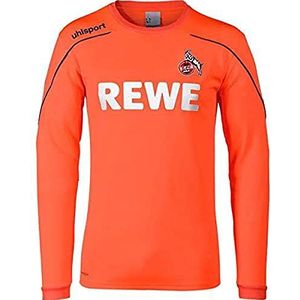 uhlsport Heren keepersshirt 1.FC Cologne 19/20, neonrood/marineblauw