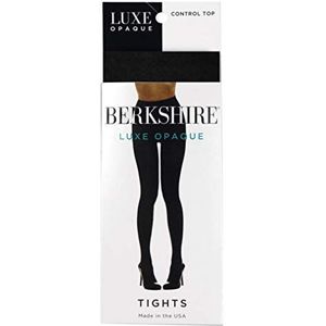 Berkshire Lux Control Top Nauwsluitende panty voor dames, zwart, M, zwart.
