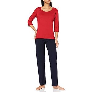 Trigema Pyjamaset voor dames, rood (robijn-c2c 536), XXL, rood (robijn-c2c 536)