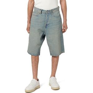 JACK & JONES Jjiron Jjoriginal Mf 325 Styd Ln Shorts Heren, Denim blauw