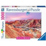 Regenboogbergen, China Puzzel (1000 Stukjes)