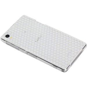 BRALEXX Beschermhoes voor Sony Xperia Z1, diamant, wit