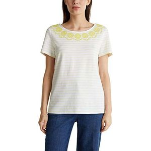 ESPRIT t-shirt dames, lichtgeel (740)