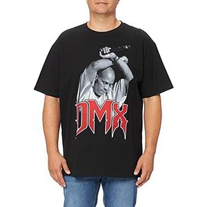 Mister Tee DMX Armscrossed T-shirt voor heren, oversized, zwart.