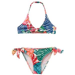 United Colors of Benetton Bikini 3TC80K01F badpak eendelig meerkleurig 73T L meisjes meerkleurig 73T 140, meerkleurig 73t