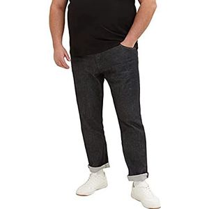 TOM TAILOR Clean Rinsed Black Denim, 10245 heren slim jeans, 44W/34L, 10245 - Clean Rinsed Black Denim