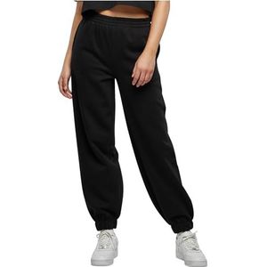 Build Your Brand Pantalon de survêtement taille haute pour femme, Noir, XS