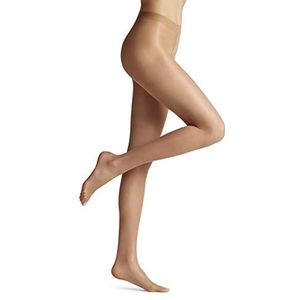 FALKE Seidenglatt 15 DEN W TI Dames maillot, Beige (Golden 4699), S