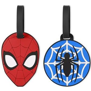 Disney Marvel Spiderman VT700917L.PH bagagelabels, rood/blauw, 2 stuks