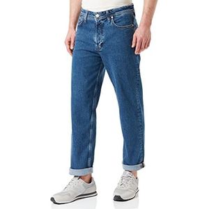 Jack & Jones Heren Jeans, Denim Blauw, 33 W/34 L, Denim blauw