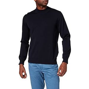 Maerz Pullover met mako-hals, lange mouwen, voor heren, Blauw - Blauw (399)