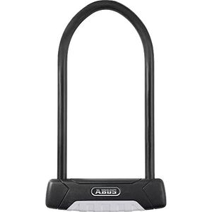 Abus 470 Eazy KF fietsslot U fietsslot + uniseks bevestigingshouder, zwart, 23 cm