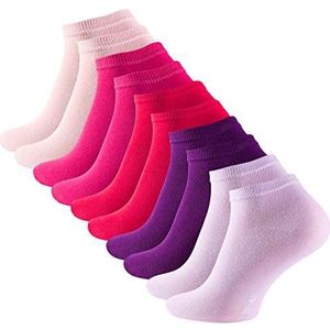 STARK SOUL Sneaker Socken dames Sokken, 10 paar - Berry Colors, 39-42 EU