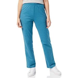 Trigema sweatpants dames, saffier licht gemengd