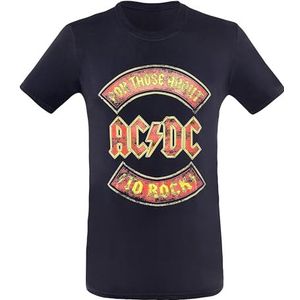 Générique AC/DC herenshirt, zwart.
