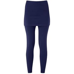 Joe Browns Essentiel dameslegging, 2-in-1 legging met rok, marineblauw, maat L, Navy Blauw