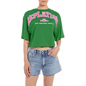 REPLAY T-shirt femme, 231 vert, XXS