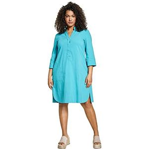 Samoon dames jurk, Curacao Blauw