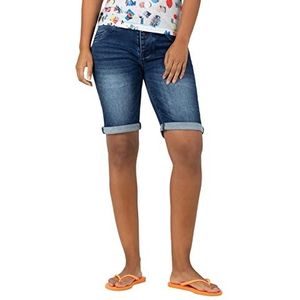 Timezone NaliTZ Slim Shorts voor dames, Lush Blue Wash