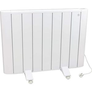 Elektrische radiator 1500 W voor thuis- en kantoorcomfort - duurzaam aluminium, draagbaar en aan de muur gemonteerd, veiligheid en intuïtieve bediening