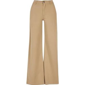 Urban Classics Pantalon chino taille haute pour femme, Unionbeige, 60