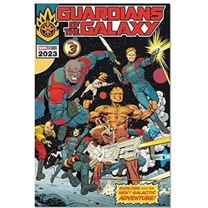 Grupo Erik - Poster Marvel Gardiens de la Galaxie Vol 3 - Deco Maison, Decoration Murale, Affiche Décorative