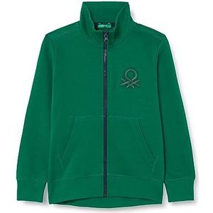 United Colors of Benetton Sweatshirt voor jongens, Verde Bosco 1u3, 120, Groen Bosco 1u3