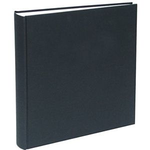 Deknudt Fotoalbum, fotobox, canvas, zwart, 30 x 33 cm