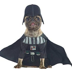 Rubie's Officieel Star Wars Darth Vader-hondenkostuum, zwart, maat L