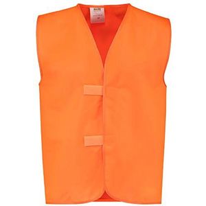 Tricorp Veiligheidsvest zonder reflecterende strepen 100% polyester 120 g/m² fluororanje maat XS-S 453012