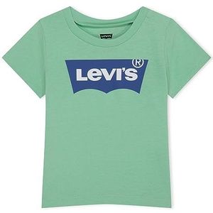 Levi'S Kids Lvb S/S vleermuis-T-shirt voor jongens, weide, 9 maanden, Prairie
