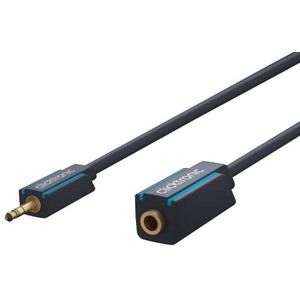 Clicktronic Casual MP3 Audio verlengkabel (3,5 mm kabel) 3 m