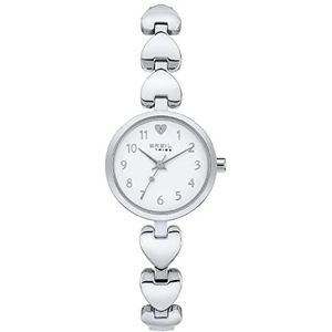 Breil - BT Heart dameshorloge van staal, Wit staal, Armband