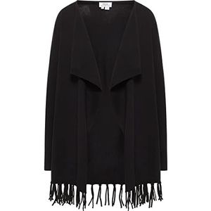 ALARY Cardigan en tricot pour femme 15526483-al01, noir, XL/XXL, Noir, XL-XXL