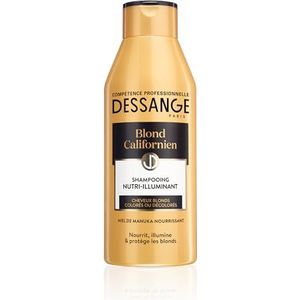 DESSANGE - Californische blonde Nutri-Illuminant Shampoo - Formule verrijkt met Manuka Honing - Voedt, Verheldert & Beschermt - Voor blond, gekleurd of gebleekt haar - 250 ml