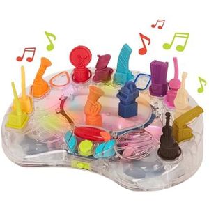 B Toys, muzieksymfonie, muziekorkest met 13 interactieve speelgoedinstrumenten, voor kinderen vanaf 3 jaar, BX1120C1Z, zwart