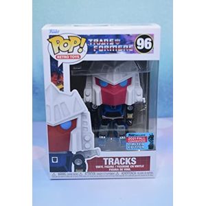 Funko Pop! Retro Toys: Transformers – Tracks (Convention Special Edition) #96 Vinyl figuur
