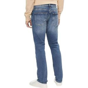 Calvin Klein Jeans Slim herenbroek, Denim Medium Blauw