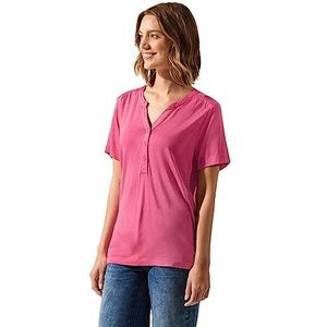 Street One A320132 T-shirt met korte mouwen voor dames, Framboos/roze
