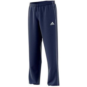 Adidas Core18 heren broek, Donkerblauw/wit, Einheitsgröße