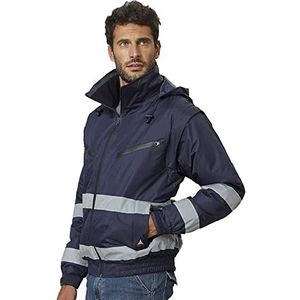 Siggi Bomber Mercury Blue Heren, L