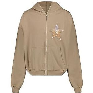 GUNTHER Sweat à capuche The City of Stars pour homme, beige, L