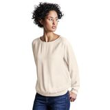Street One A345324 Damesblouse met geplooide zoom, Lucid White