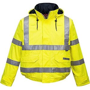 Bizflame High Visibility Bomberjack, kleur geel, maat 4XL