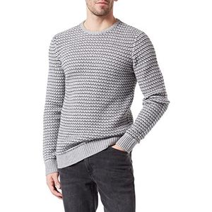 BLEND Sweater heren, 194007/zwart, L, 194007/zwart