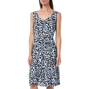 ICHI IHMARRAKECH DR12-20118585 Robe décontractée pour femme, 201893/Little Boy Blue Leo Print, M