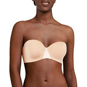 Chantelle - Dames - Strapless Bandeau-beha Essentiall - Ultra comfortabel & 100% onzichtbaar, beige-goud